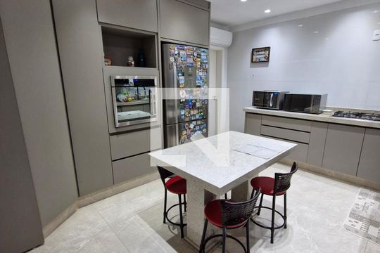 Cozinha de apartamento à venda com 4 quartos, 215m² em Loteamento Alphaville Campinas, Campinas