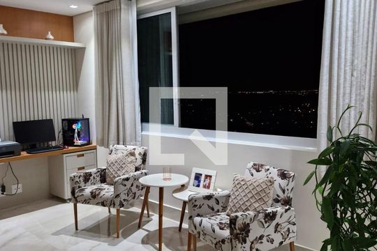 Sala de apartamento à venda com 4 quartos, 215m² em Loteamento Alphaville Campinas, Campinas