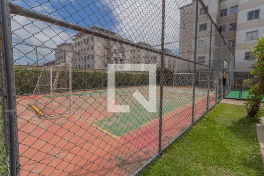 Área comum - Quadra de apartamento para alugar com 2 quartos, 58m² em Santos Dumont, São Leopoldo