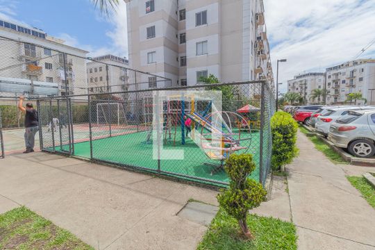 Área comum - Playground de apartamento para alugar com 2 quartos, 58m² em Santos Dumont, São Leopoldo