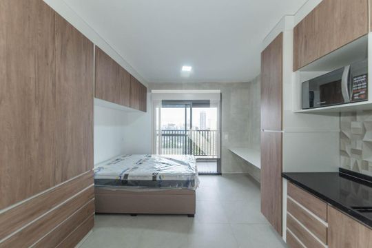 Studio  de apartamento à venda com 1 quarto, 28m² em Vila Gumercindo, São Paulo