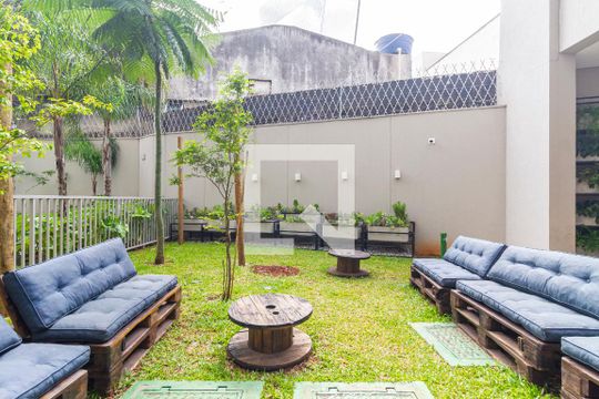 Área comum - Área Externa de apartamento à venda com 1 quarto, 32m² em Pinheiros, São Paulo
