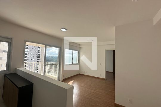 Sala de apartamento à venda com 1 quarto, 48m² em Alphaville Empresarial, Barueri