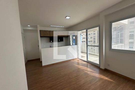 Sala de apartamento à venda com 1 quarto, 48m² em Alphaville Empresarial, Barueri