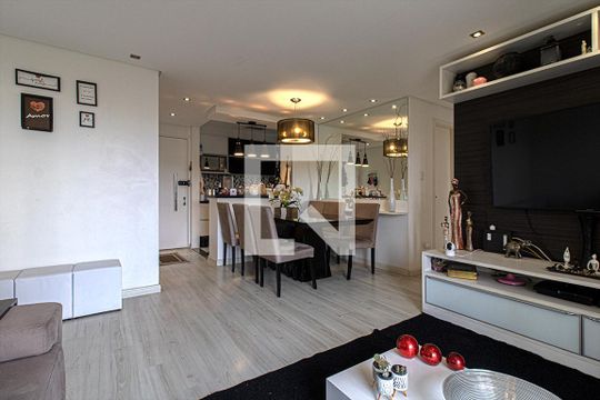 Sala de apartamento à venda com 3 quartos, 72m² em Jardim Celeste, São Paulo