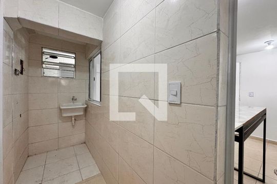 Lavanderia de casa para alugar com 1 quarto, 36m² em Campestre, Santo André
