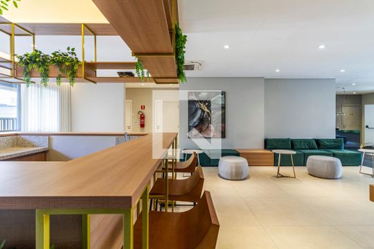 Área comum - Espaço Gourmet de kitnet/studio à venda com 1 quarto, 26m² em Sumarezinho, São Paulo