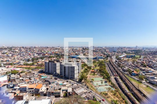 Vista do Quarto 2 de apartamento para alugar com 2 quartos, 43m² em Vila Princesa Isabel, São Paulo