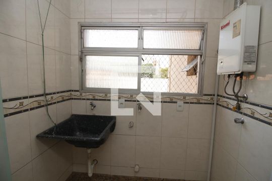 Área de Serviço de apartamento à venda com 3 quartos, 85m² em Chácara Seis de Outubro, São Paulo