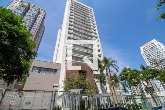 Fachada de apartamento para alugar com 1 quarto, 37m² em Cidade Monções, São Paulo