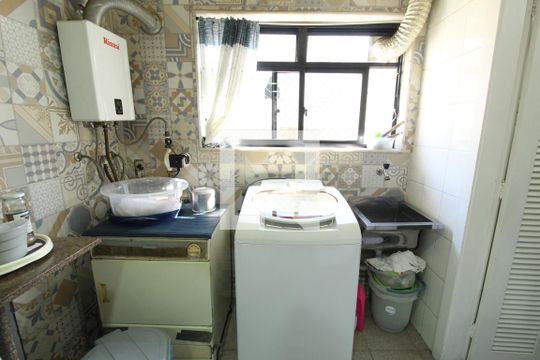 Área de serviço de apartamento à venda com 3 quartos, 146m² em Freguesia (jacarepaguá), Rio de Janeiro