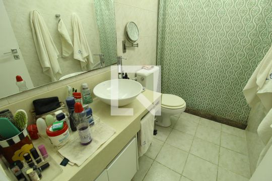 Banheiro da suíte de apartamento à venda com 3 quartos, 146m² em Freguesia (jacarepaguá), Rio de Janeiro