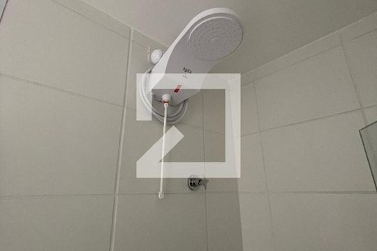 Banheiro da Suíte de apartamento para alugar com 1 quarto, 24m² em Butantã, São Paulo
