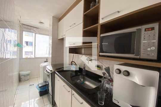 Cozinha e Área de Serviço de apartamento para alugar com 3 quartos, 55m² em Engenho Novo, Rio de Janeiro