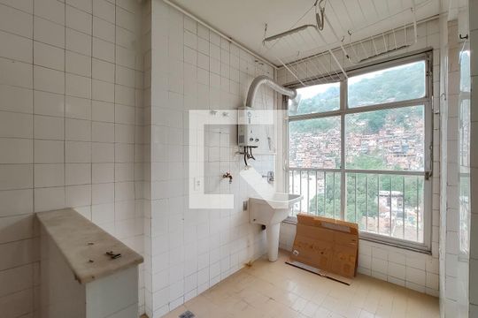 Área de Serviço de apartamento à venda com 4 quartos, 120m² em Tijuca, Rio de Janeiro