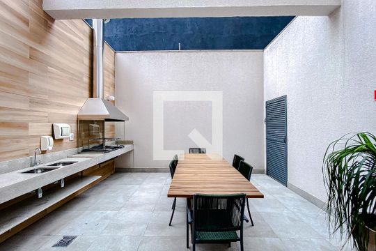Área comum - Churrasqueira de apartamento à venda com 1 quarto, 26m² em Belenzinho, São Paulo