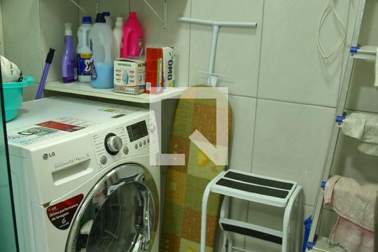 Área de Serviço de apartamento à venda com 2 quartos, 52m² em Paulicéia, São Bernardo do Campo