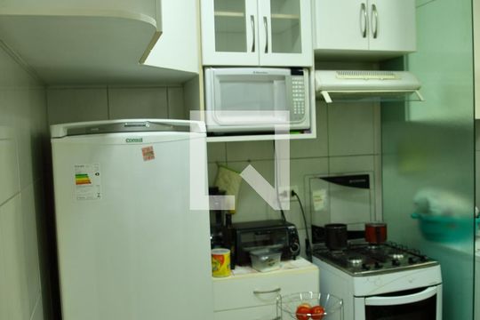 Cozinha de apartamento à venda com 2 quartos, 52m² em Paulicéia, São Bernardo do Campo