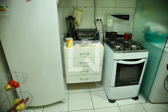 Cozinha de apartamento à venda com 2 quartos, 52m² em Paulicéia, São Bernardo do Campo