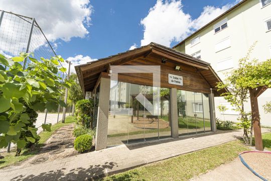 Área comum - Salão de festas de apartamento para alugar com 2 quartos, 58m² em Vila Nova, Novo Hamburgo
