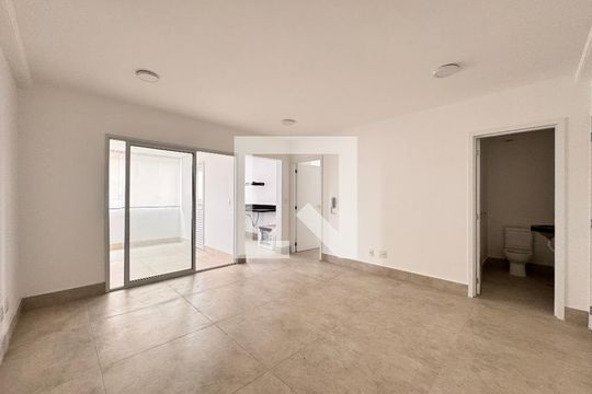 Sala de apartamento para alugar com 1 quarto, 64m² em Parque das Nações, Santo André