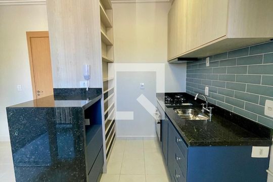 Cozinha de apartamento à venda com 2 quartos, 54m² em Horto Florestal, Jundiaí