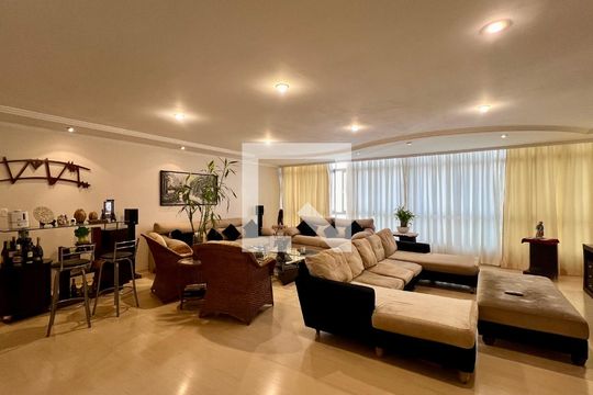 Sala de apartamento para alugar com 3 quartos, 201m² em Jardim Paulista, São Paulo