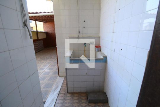 Área de serviço de casa à venda com 4 quartos, 410m² em Pechincha, Rio de Janeiro