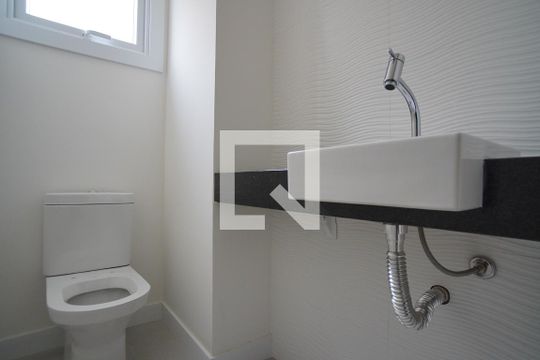 Sala - Lavabo de apartamento à venda com 1 quarto, 54m² em Três Figueiras, Porto Alegre