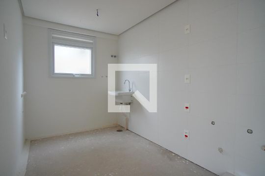 Cozinha de apartamento à venda com 1 quarto, 54m² em Três Figueiras, Porto Alegre