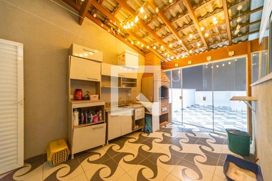 Área Gourmet de apartamento à venda com 2 quartos, 100m² em Cidade São Jorge, Santo André