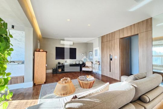 Sala de apartamento à venda com 4 quartos, 156m² em Santo Antônio, Belo Horizonte