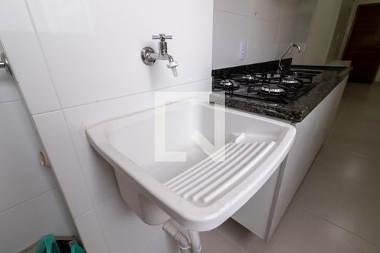 Área de Serviço de apartamento para alugar com 2 quartos, 36m² em Vila Pauliceia, São Paulo