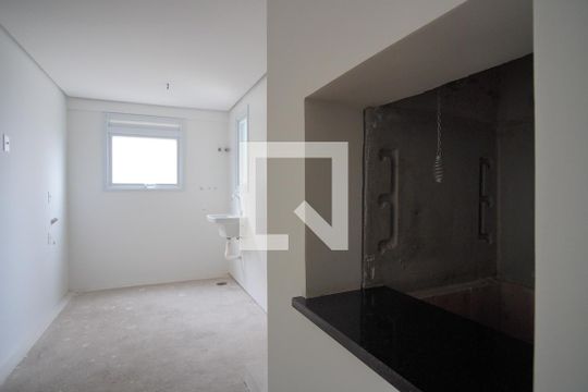 Cozinha - Churrasqueira de apartamento à venda com 1 quarto, 54m² em Três Figueiras, Porto Alegre