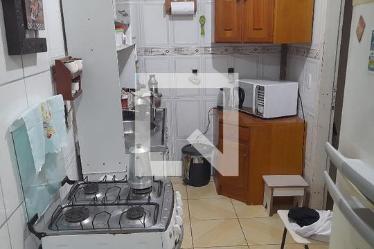 Cozinha de apartamento à venda com 2 quartos, 30m² em Santa Rosa de Lima, Porto Alegre