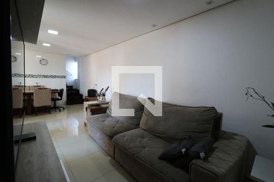 Sala de apartamento à venda com 3 quartos, 140m² em Jardim Santo Antônio, Santo André