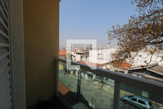 Sacada da Suíte de apartamento à venda com 3 quartos, 140m² em Jardim Santo Antônio, Santo André