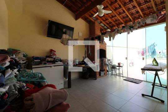 Área Gourmet de apartamento à venda com 3 quartos, 140m² em Jardim Santo Antônio, Santo André