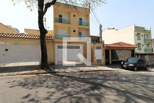 Fachada de apartamento à venda com 3 quartos, 140m² em Jardim Santo Antônio, Santo André