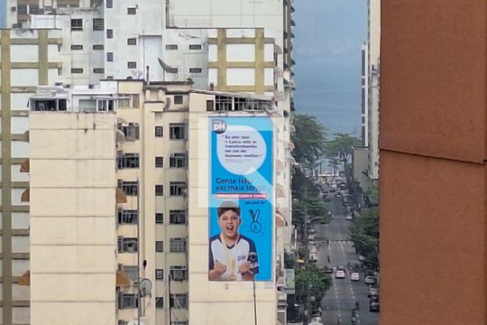 Vista da Sala de apartamento à venda com 2 quartos, 61m² em Santa Rosa, Niterói