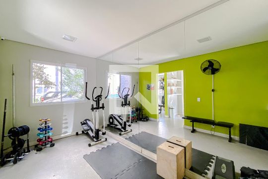 Área comum - Academia de apartamento para alugar com 2 quartos, 42m² em Belenzinho, São Paulo