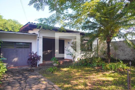 Fachada de casa à venda com 2 quartos, 82m² em Rondônia, Novo Hamburgo
