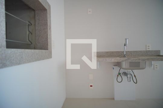 Cozinha de apartamento à venda com 1 quarto, 50m² em Petrópolis, Porto Alegre