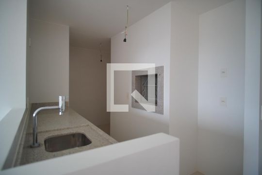 Cozinha de apartamento à venda com 1 quarto, 43m² em Petrópolis, Porto Alegre