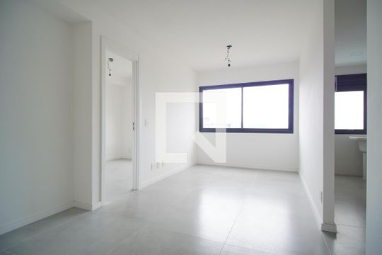 Sala de apartamento à venda com 1 quarto, 49m² em Petrópolis, Porto Alegre