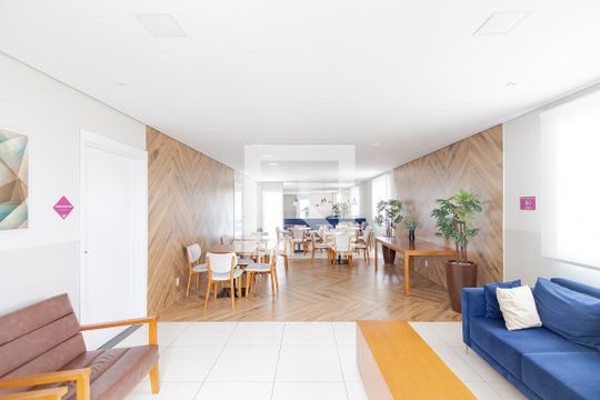 Área comum de apartamento para alugar com 2 quartos, 33m² em Santo Amaro, São Paulo