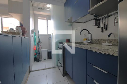 Cozinha de apartamento à venda com 2 quartos, 41m² em Cidade Ademar, São Paulo