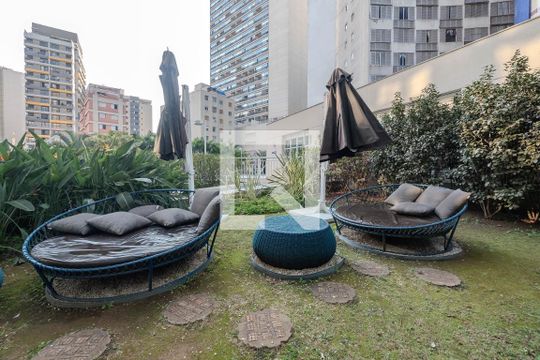 Área comum de apartamento para alugar com 1 quarto, 36m² em Bela Vista, São Paulo