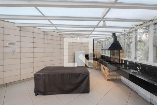 Área comum - Churrasqueira de apartamento para alugar com 1 quarto, 36m² em Bela Vista, São Paulo