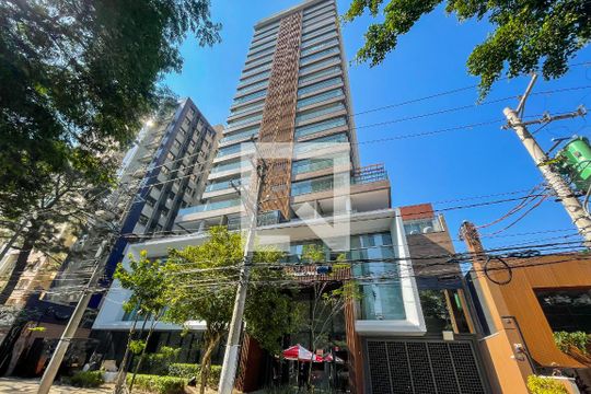 Fachada de kitnet/studio para alugar com 1 quarto, 24m² em Pinheiros, São Paulo